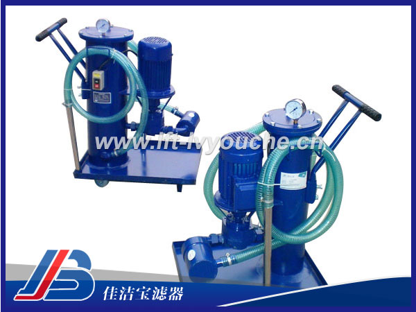 液壓油濾油機(jī)_便攜式高精度濾油車LUC-100除雜質(zhì)濾油機(jī)